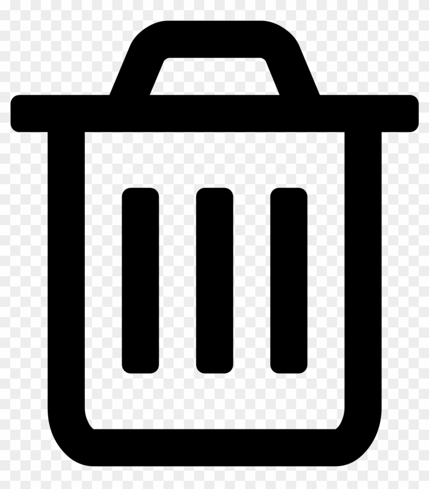 Open - Font Awesome Trash O #727071