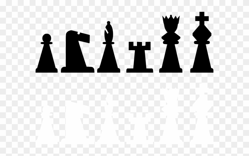 Chess Pieces Set Clip Art At Clker Com Vector Clip - Chess #727512