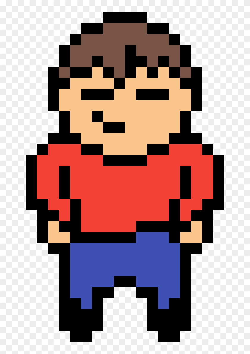 Second Ever Pixel Art Character - Minecraft Pixel Art South Park Stan #727541