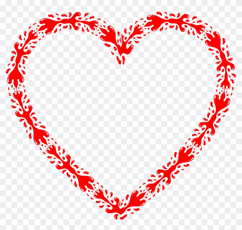 Blood Heart - Clip Art #727629