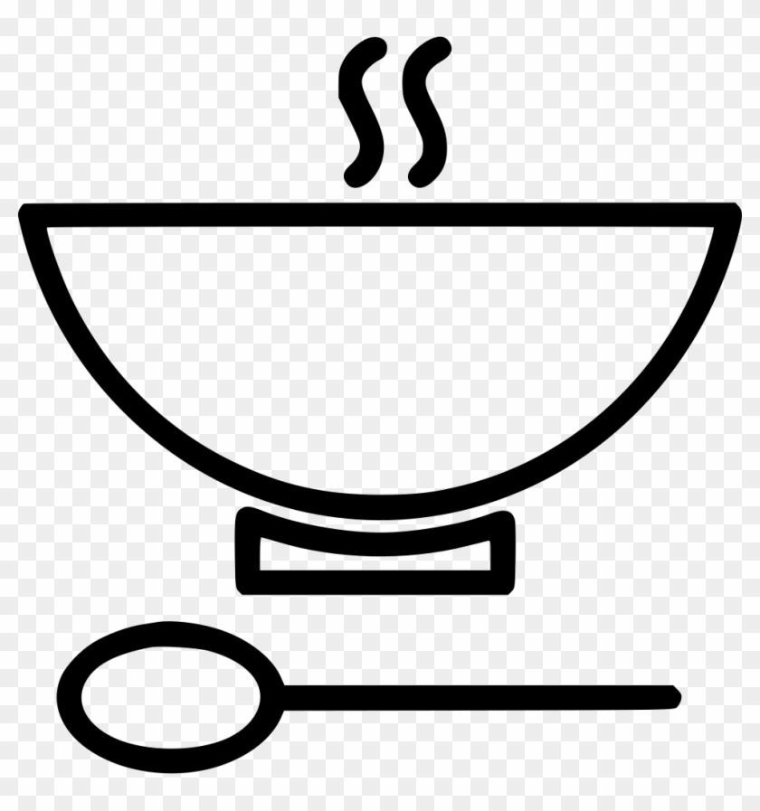 Bowl Soup Spoon Hot Comments - Eradicate Extreme Poverty And Hunger Symbol #727691