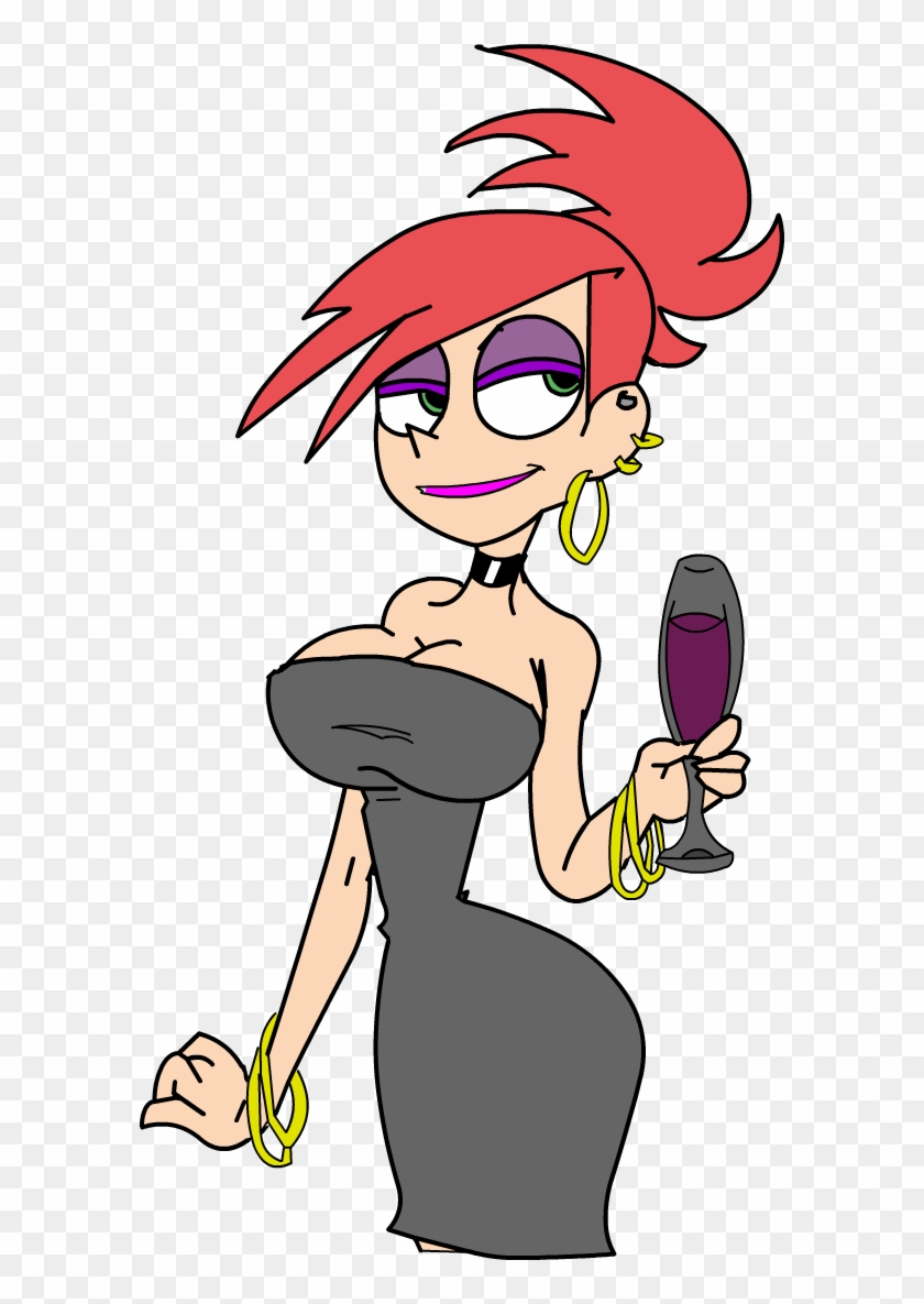 Frankie's Little Black Dress By Crashfreak - Fosters Home For Imaginary Friends Frankie Sexy #727869