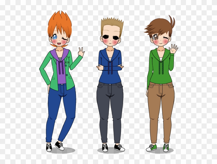Matt, Tom And Edd ) ((kisekae)) By - Cartoon #728022