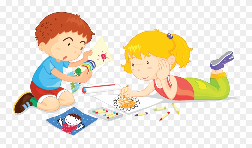 ภาพการ์ตูนน่ารักๆ ภาพใหญ่ สามารถเอามา ใส่เป็นภาพพื้นหลัง - Drawing Can Be Simple Activity Book #728249