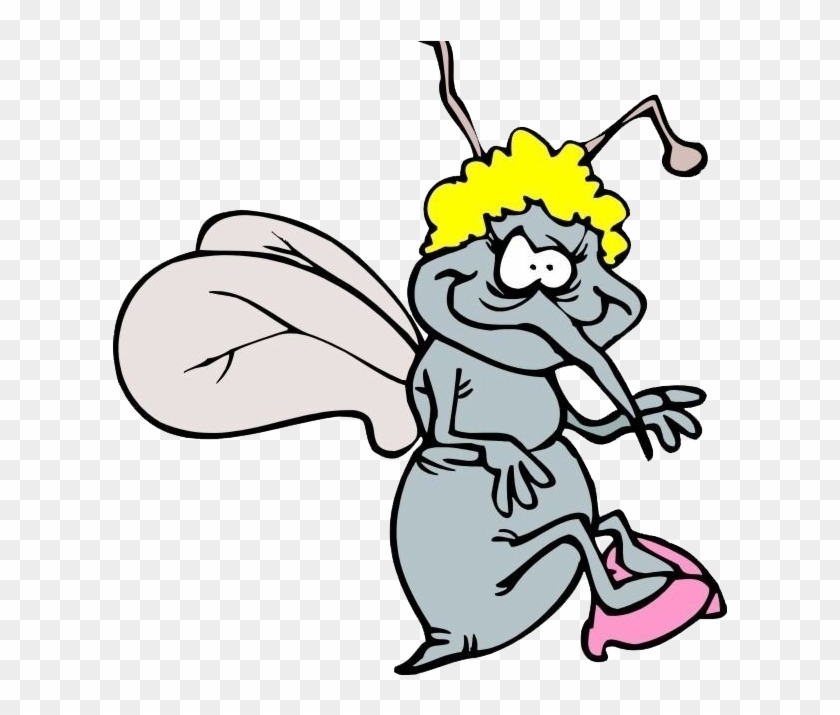 Mosquito Cartoon Clip Art - Mosquito Cartoon Clip Art #728368