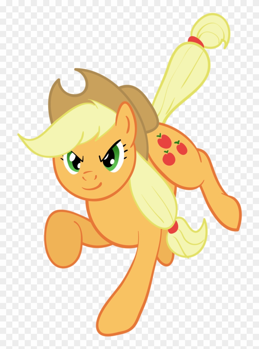 Running Applejack By Ahumeniy - Applejack #728379