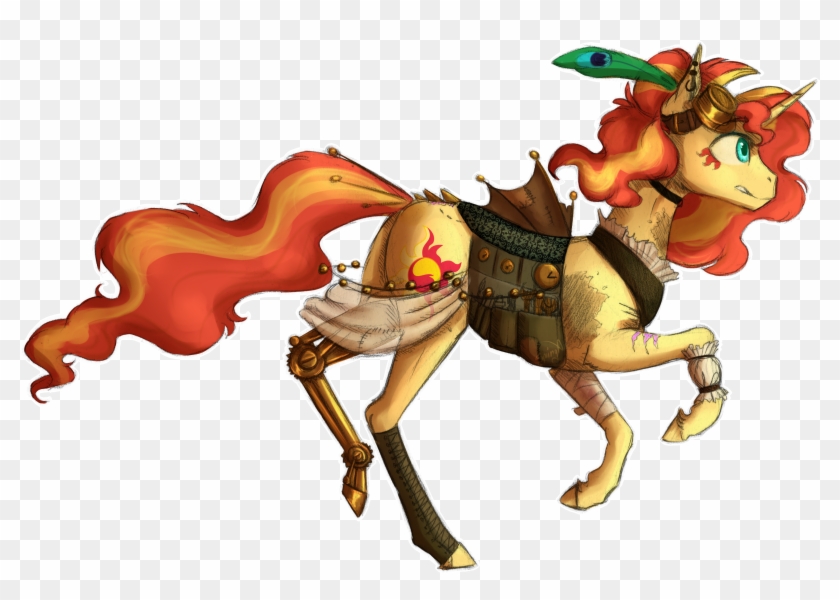 Alicjaspring, Feather, Goggles, Pony, Prosthetic Limb, - Engineer #728390