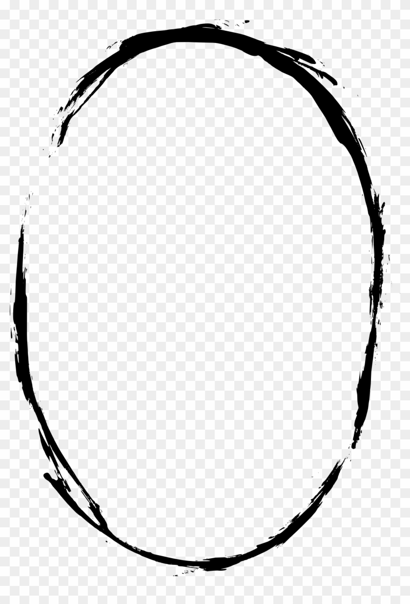 Free Download - Grunge Oval #728436