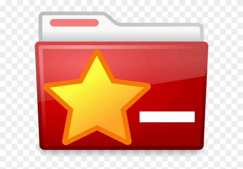 Red Folder Clipart #728806