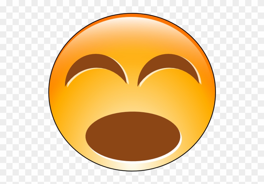 Free Vector Smiley Crying Clip Art - Animated Yawn Gif #728874