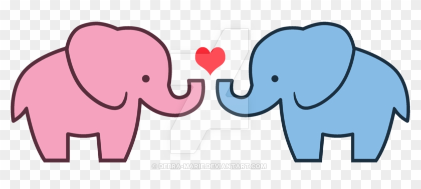Elephant Love Design By Debra-marie - Elephant Love Png #728991