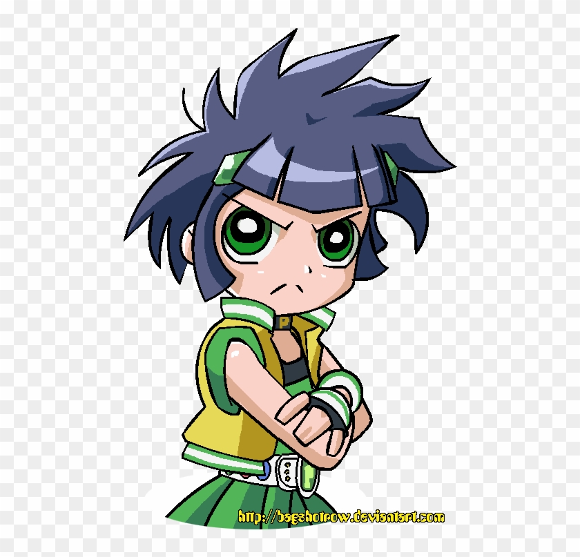 Ppgz Buttercup By Bagshotrow - Powerpuff Girls Z Buttercup Vector #729035