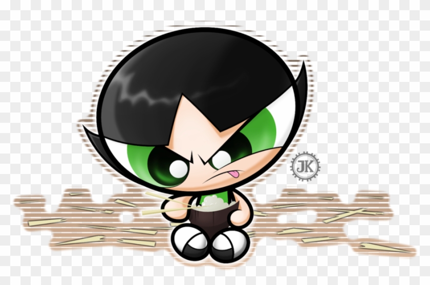 Prize - Powerpuff Girls Holding Chopsticks #729036