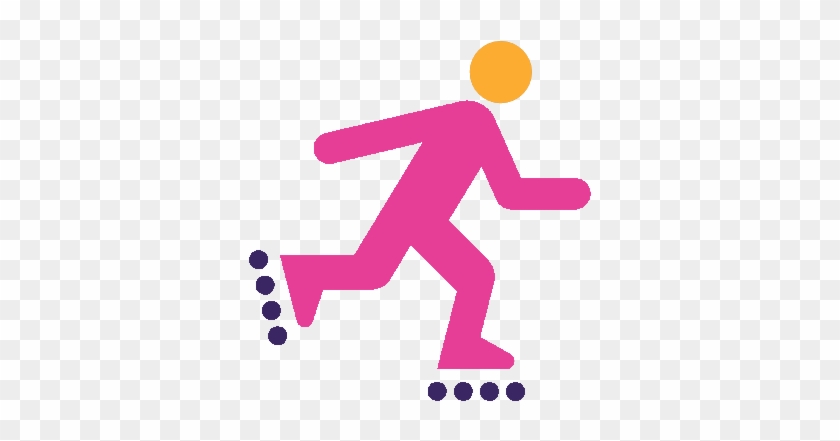 Thanks For Rolling To Our Site, Funkysk8 - Roller Skates Clipart #729099