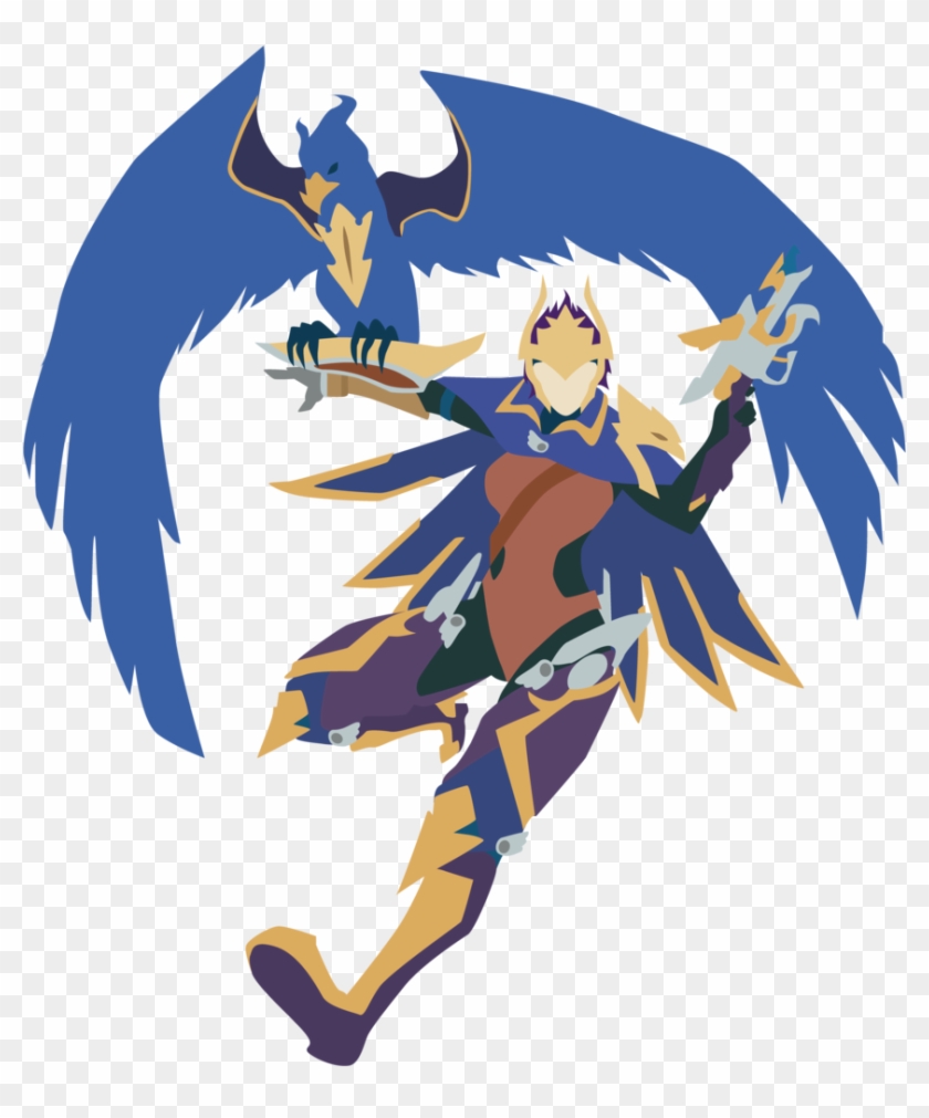 Quinn And Valor From Lol By Cakesake - Quinn Lol Vector #729675