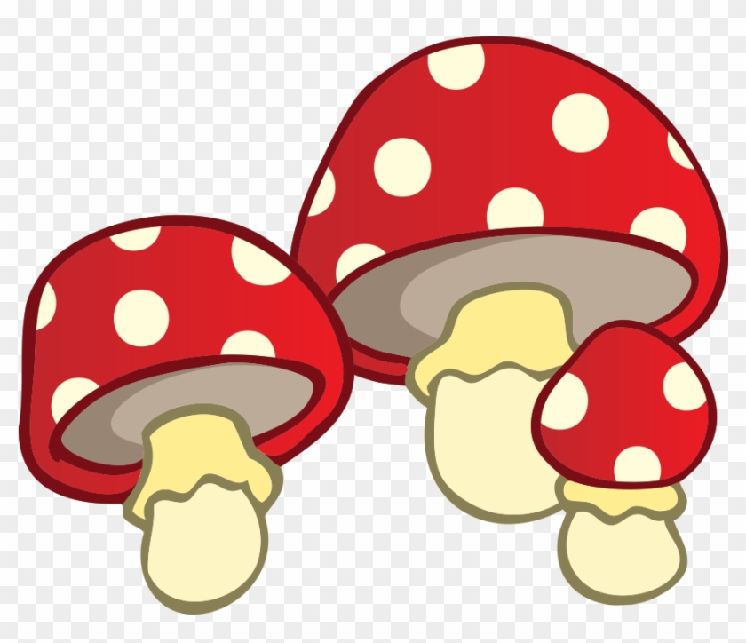 Red Mushroom Clip Art - Red Mushroom Clip Art #729761