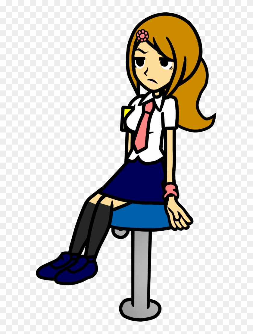 Reporter 3 - Rhythm Heaven Reporter Girl #729994