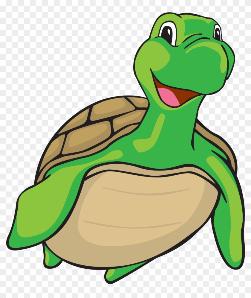 Tortoise Swimming Cartoon #730348