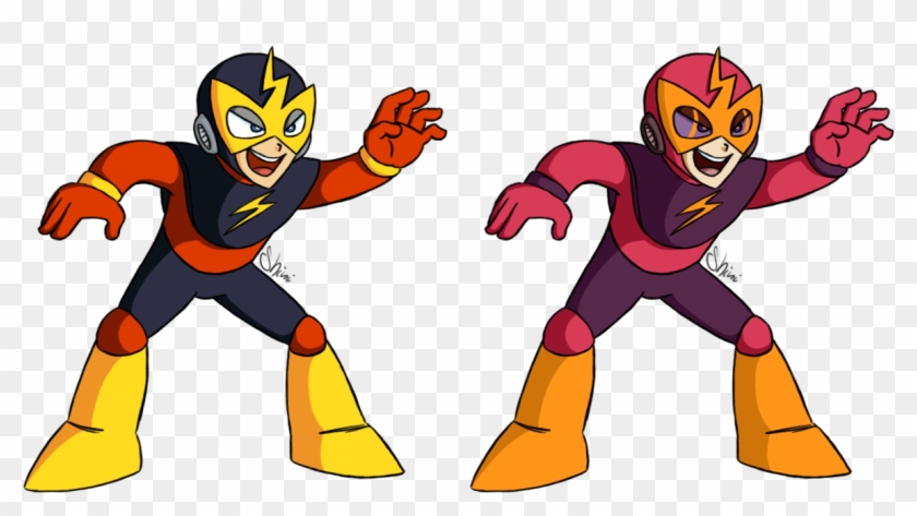 Elec Man Wallpaper By The-firestorm On Deviantart - Mega Man Vs Captain N #730419