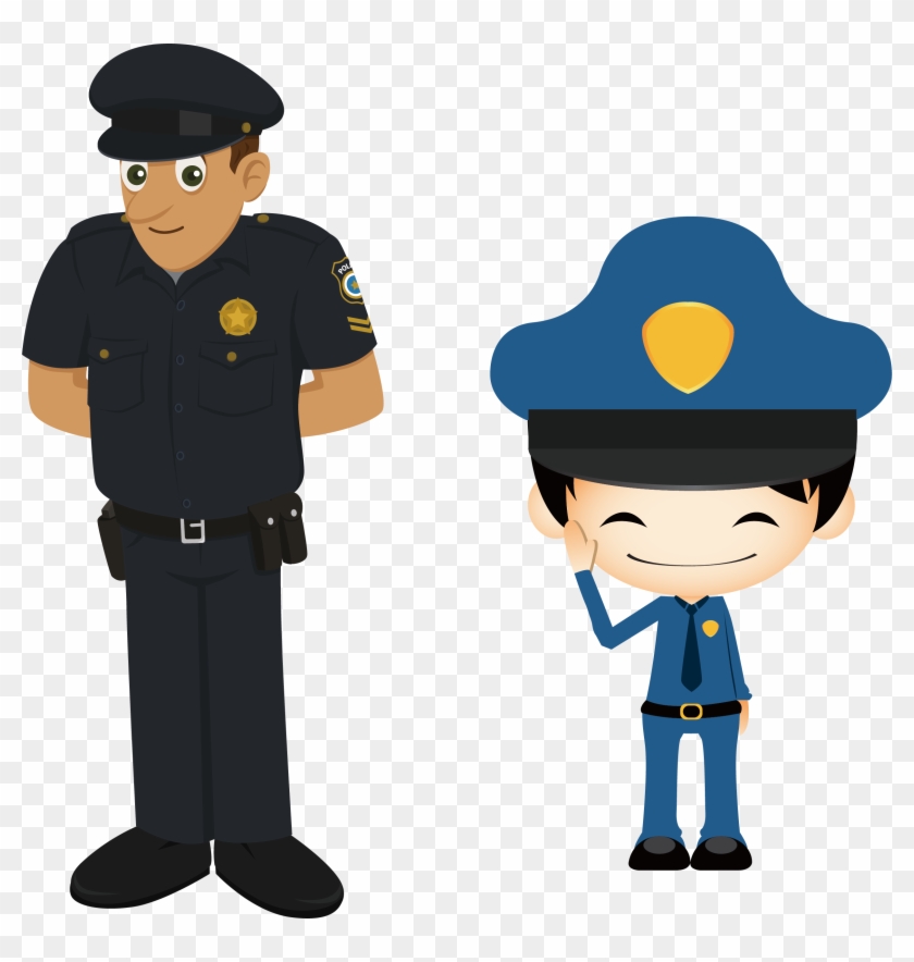 Police Officer Cartoon Illustration - Police Officer Cartoon Illustration #730521
