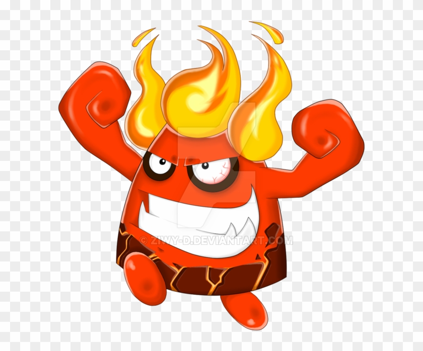 Fire Minion By Ziwy-d - Cartoon #730642