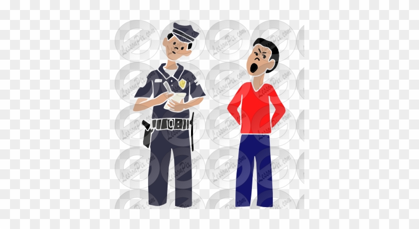 Filing False Police Report Stencil - Police #730738
