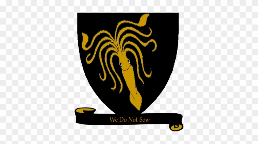 Greyjoy Hanedanı Arması - Game Of Thrones Greyjoy Crest #730909