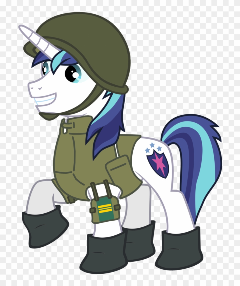 Guard Jaeger Shining Armor By Sadlylover - Mlp Shining Armor Army #730959