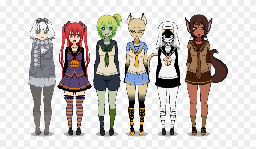 Monster Girls By Cheyenneskye - Cartoon #731800
