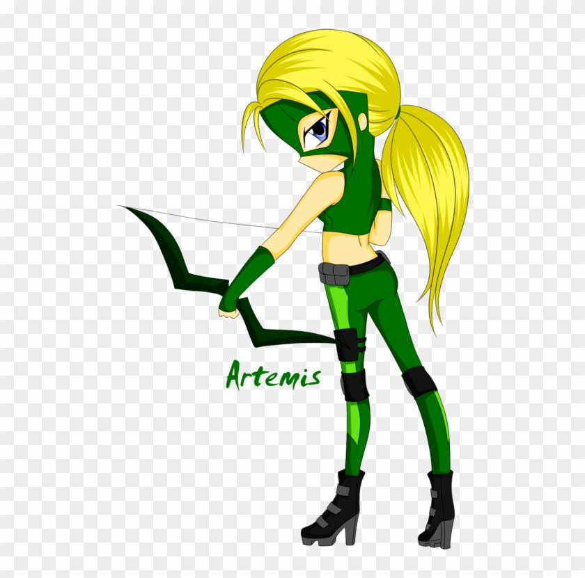 Artemis By Iikiui Young Justice - Cartoon #731827