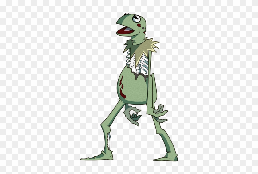 Zombie Kermit - Cartoon #731847