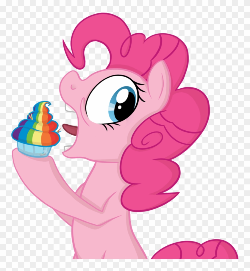 Pinki - Pinkie Pie Eating A Cupcake #732055