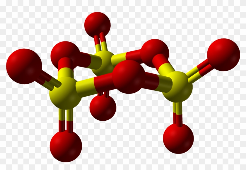 Sulfur Trioxide Trimer From Xtal 1967 3d - Pariksha Manthan:vigyan Evam Praudhogiki #733097