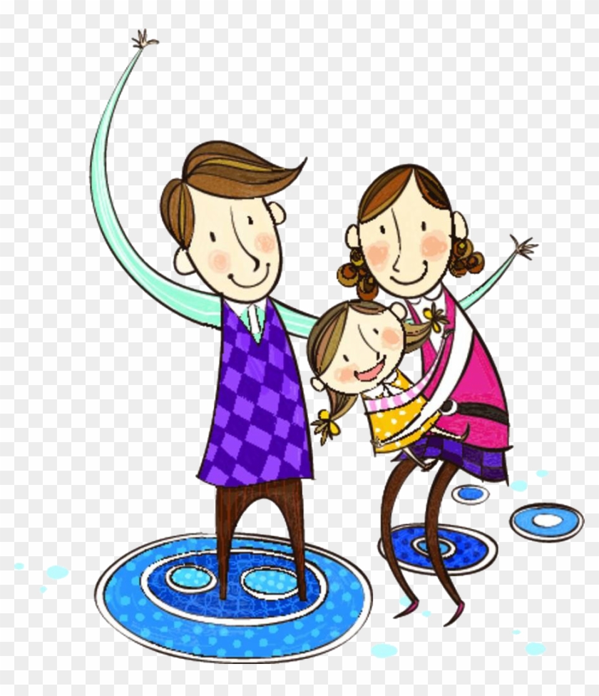 Parent Child Illustration - Parent Child Illustration #733214