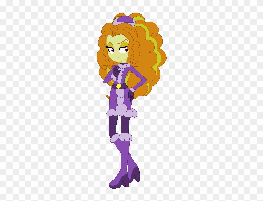 Adagio Dazzle Winter Ouffit By Karmenliinak231 - My Little Pony: Friendship Is Magic #733258