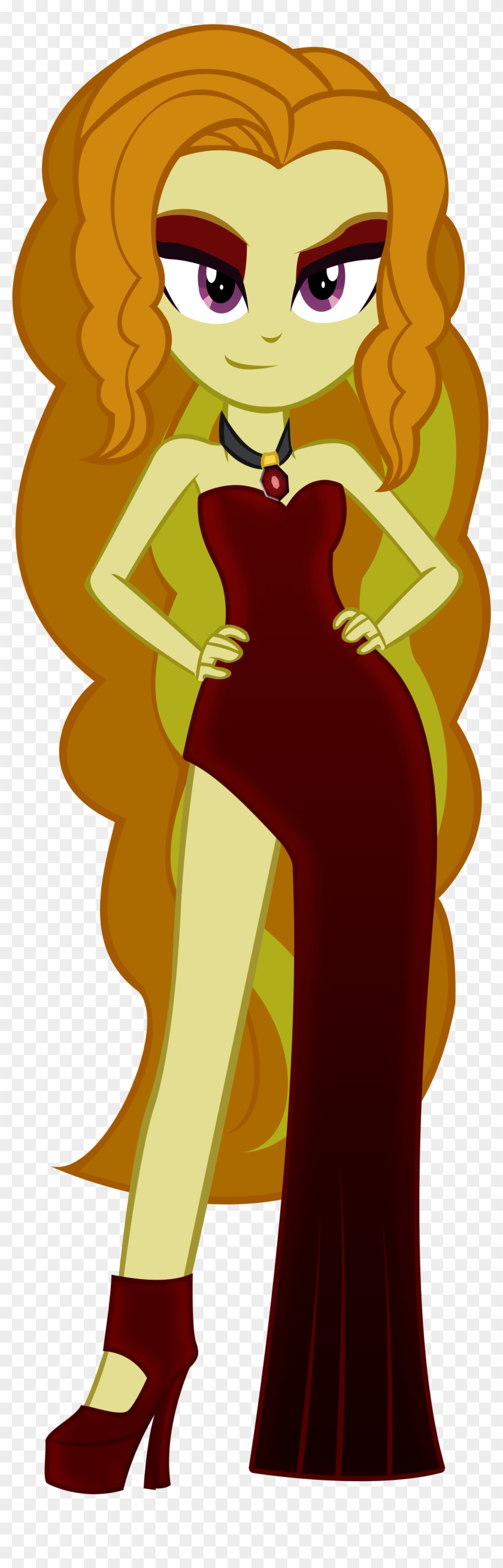 Adagio Dazzle, Alternate Costumes, Alternate Hairstyle, - Illustration #733325