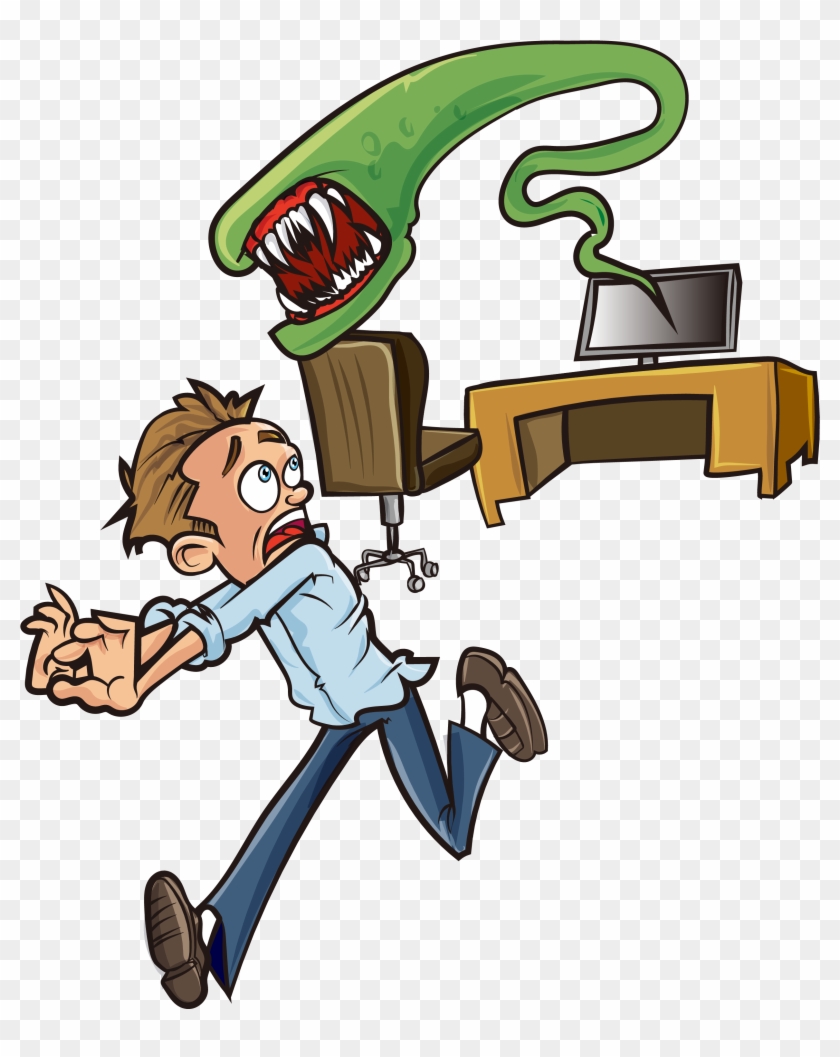 Monster Computer Illustration - Monster Computer Illustration #733615