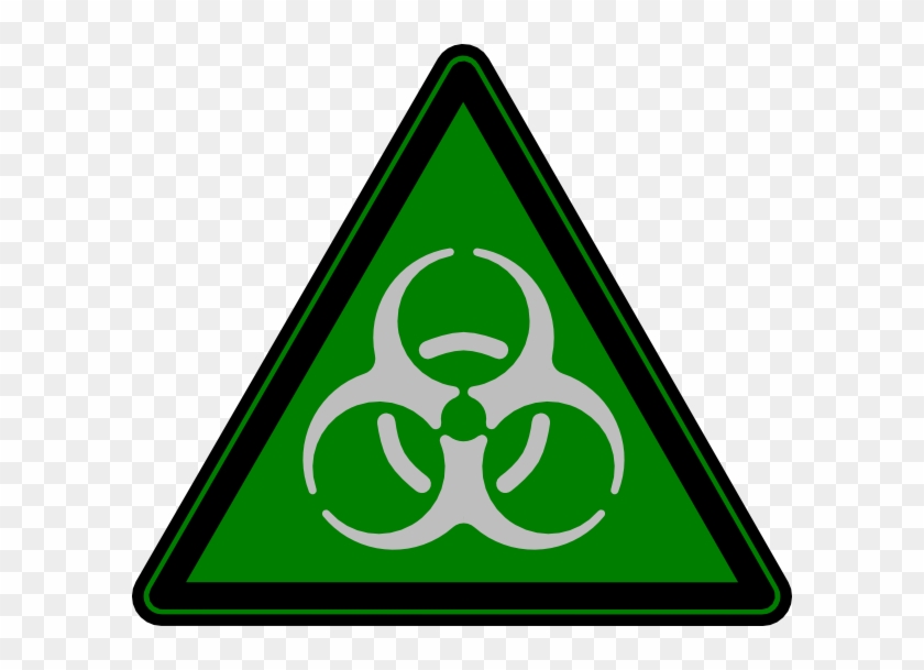 Another Green Biohazard Clip Art At Clker - Signs Keep Toilet Clean #733733