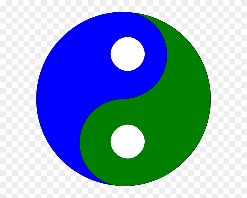Yin Yang 17 Clip Art At Clker - Portrait Of A Man #733755