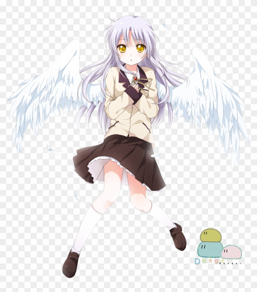 Anime Angel Beats Tachibana Kanade White Cosplay Costume #733978