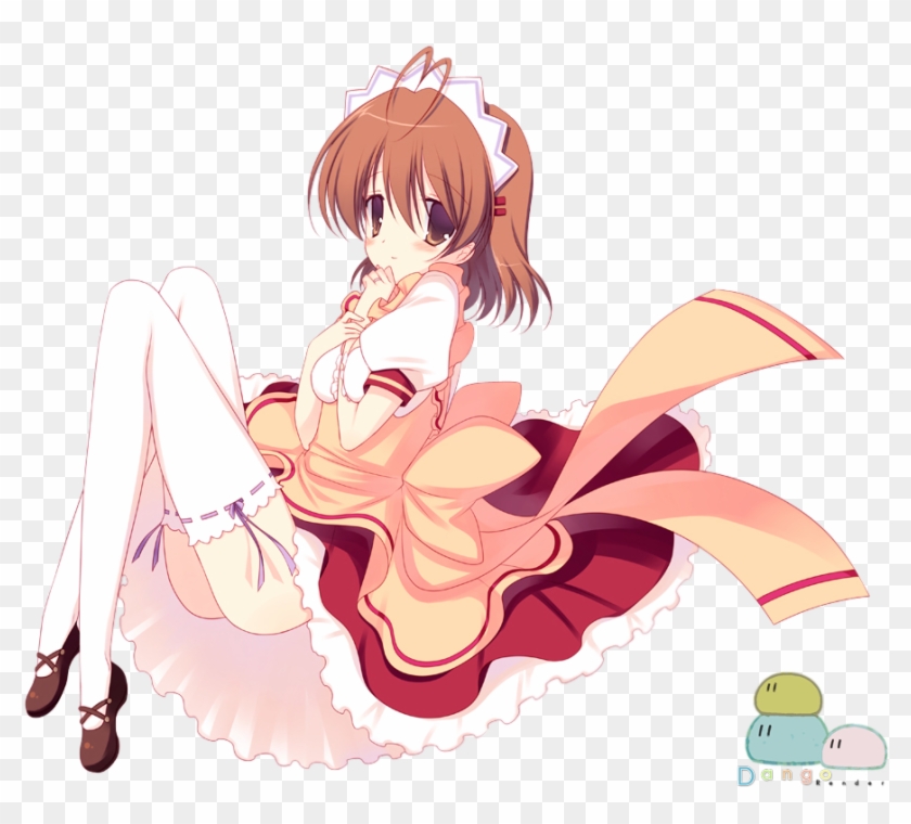 Dangorender 22 3 Furukawa Nagisa - Nagisa Clannad Maid #733992