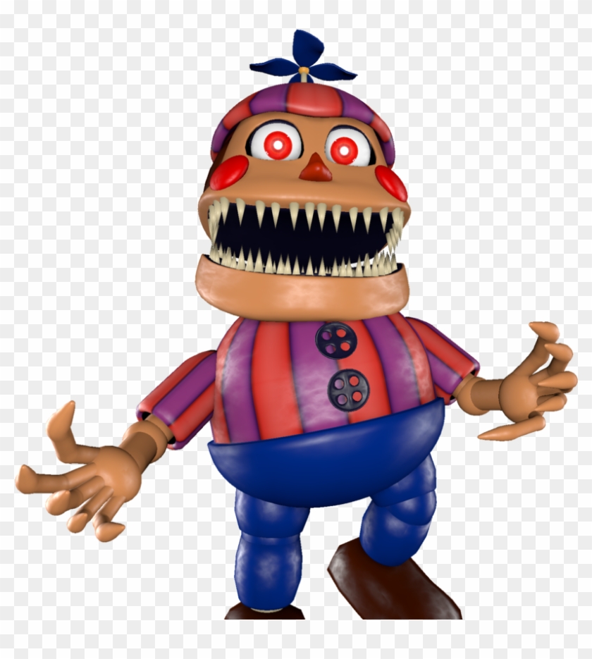 Nightmare Balloon Boy [render] By Arrancon - Five Nights At Freddy's 2 #734259
