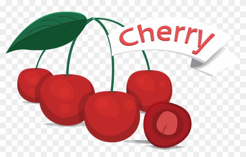 Cherry Fruit Clip Art - Cherry Fruit Clip Art #734366