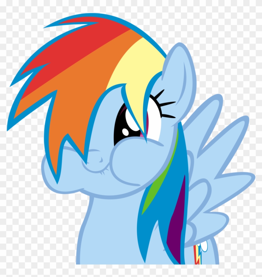 Rainbow Dash - Rainbow Dash Cute Gif #734386