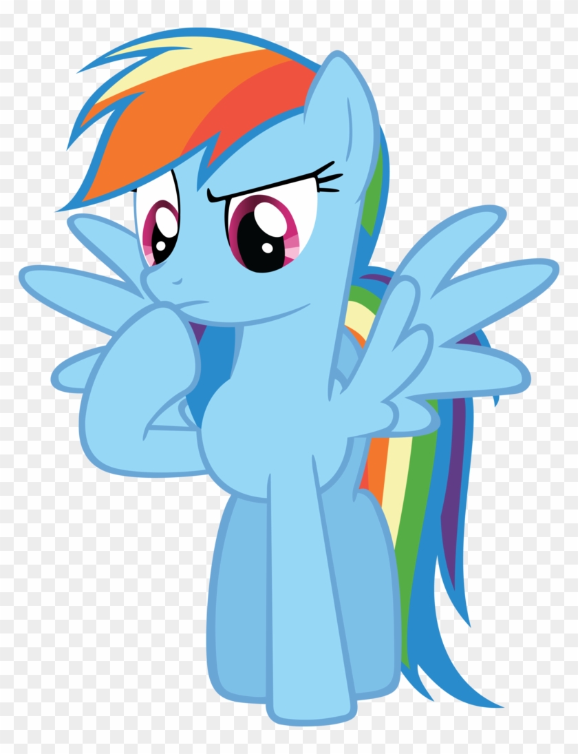 Vectoring Timelapse Sad Rainbow Dash On Cloud Youtube - Mlp Rainbow Dash Shy #734424