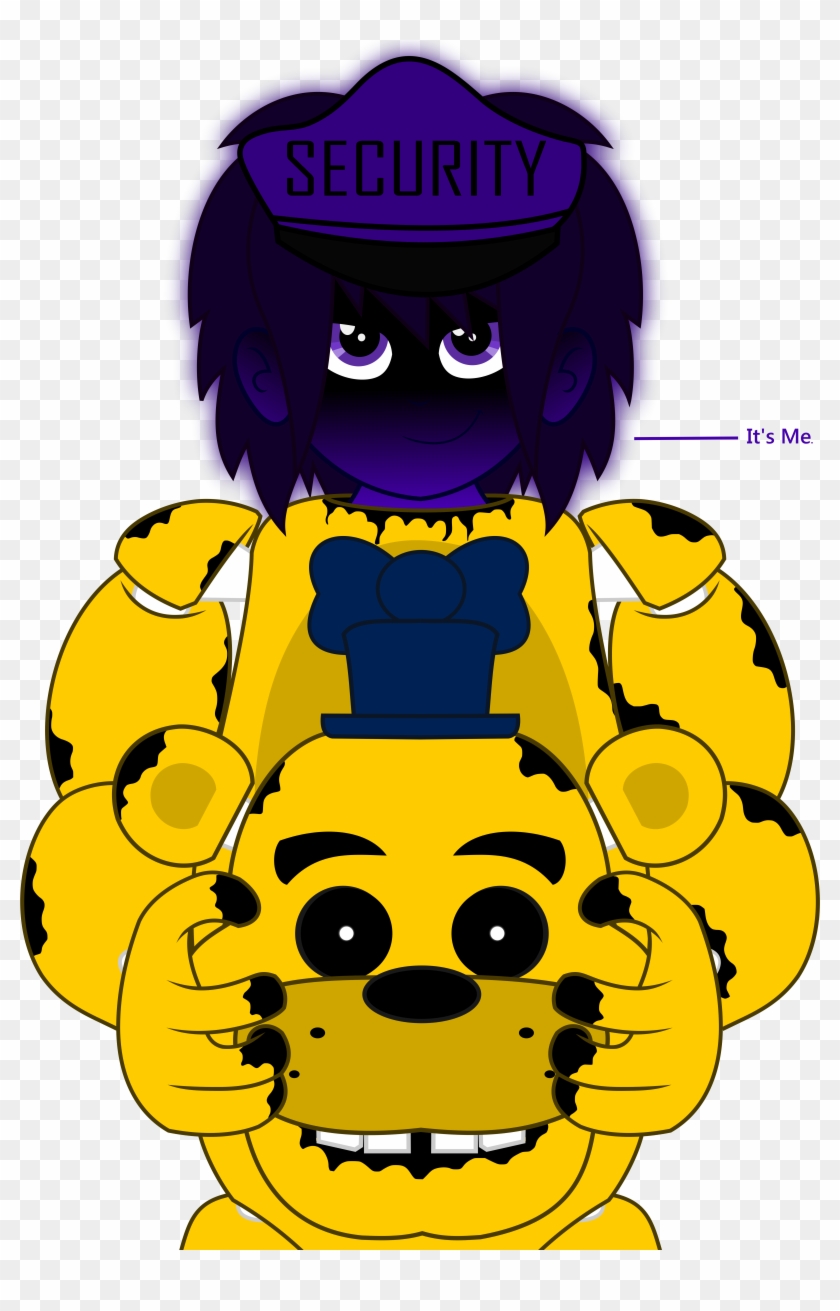 Purple Guy/golden Freddy Eqg By Darklecramo - Purple Guy/golden Freddy Eqg By Darklecramo #734480