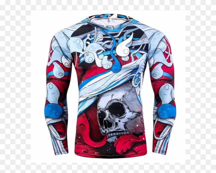 3d Full Prints T-shirts Mens Compression Shirt Base #734500