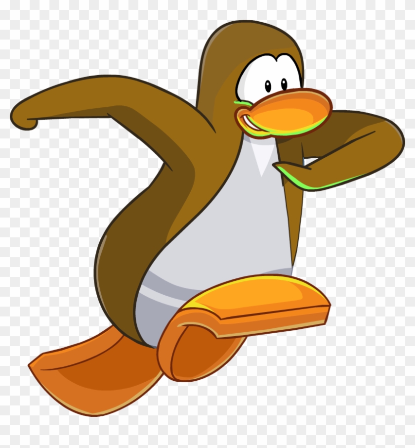 Pinguino Animado Corriendo - Cartoon #734542