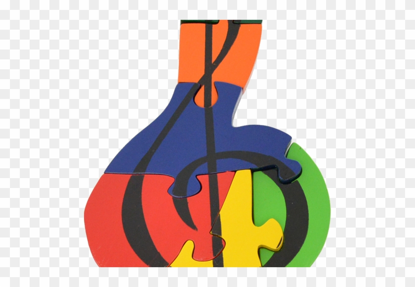Treble Clef Puzzle - Art #734653