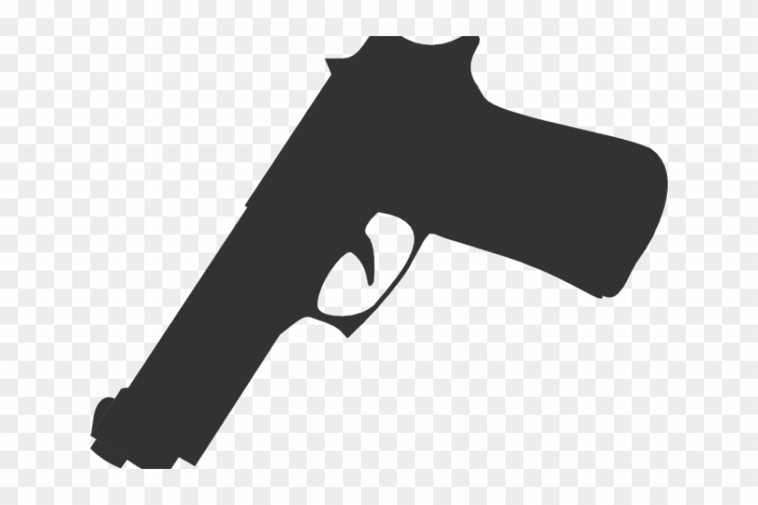 Shotgun Clipart Silhouette - Gun Silhouette No Background #734715